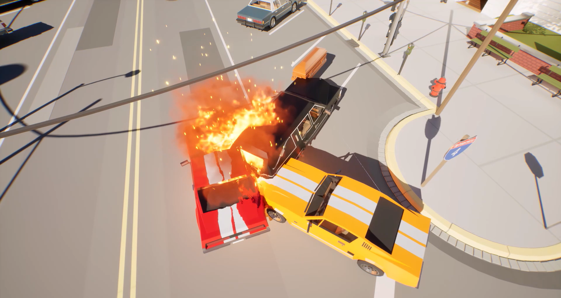 Unreal Engine シネマティック画面